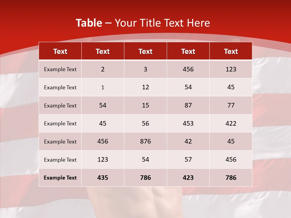 Sport Healthy Military PowerPoint Template