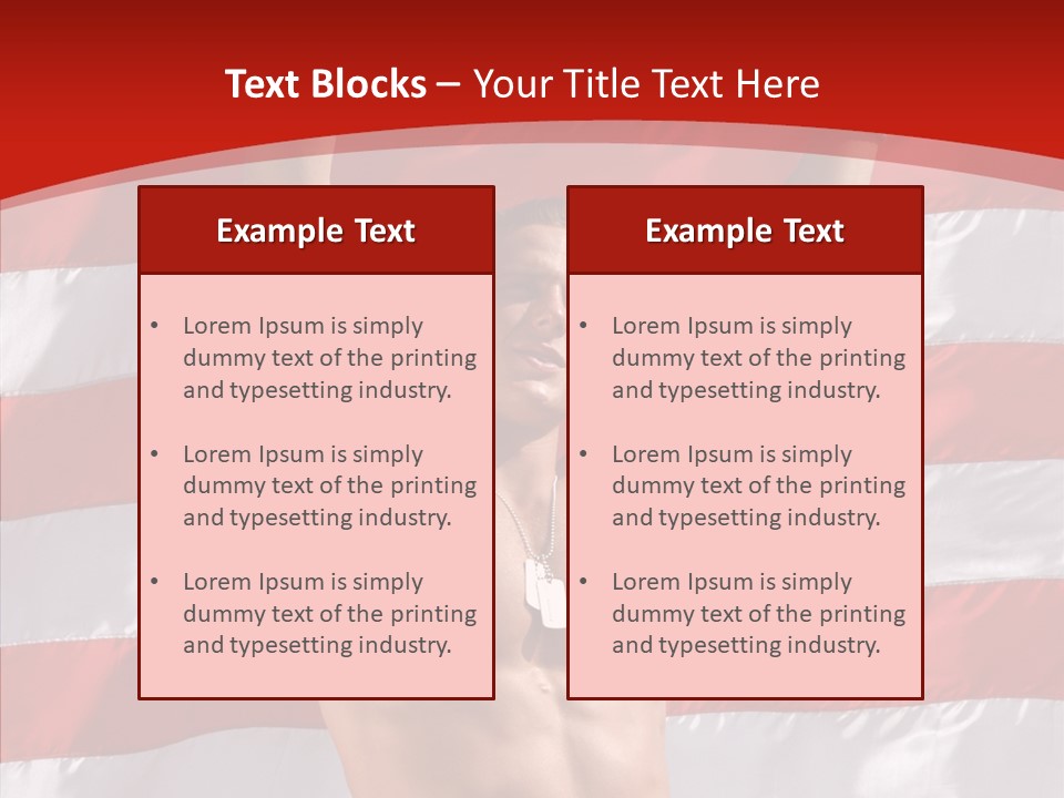 Sport Healthy Military PowerPoint Template