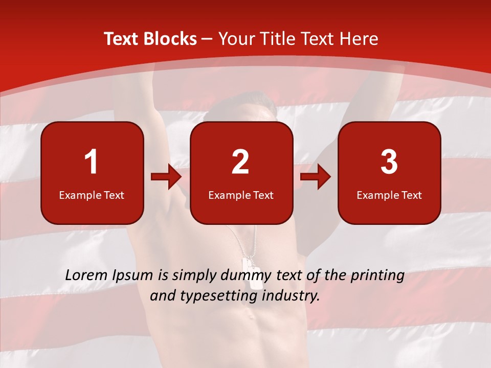 Sport Healthy Military PowerPoint Template