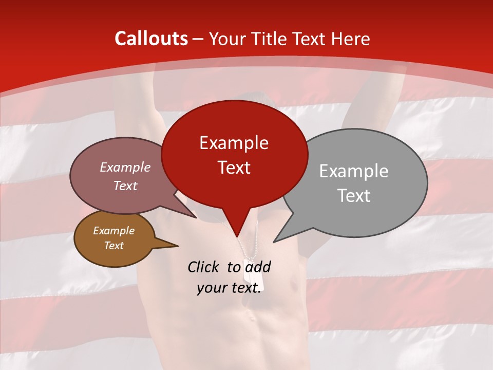 Sport Healthy Military PowerPoint Template