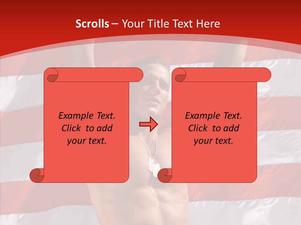 Sport Healthy Military PowerPoint Template