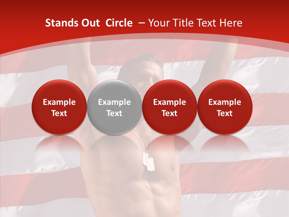 Sport Healthy Military PowerPoint Template