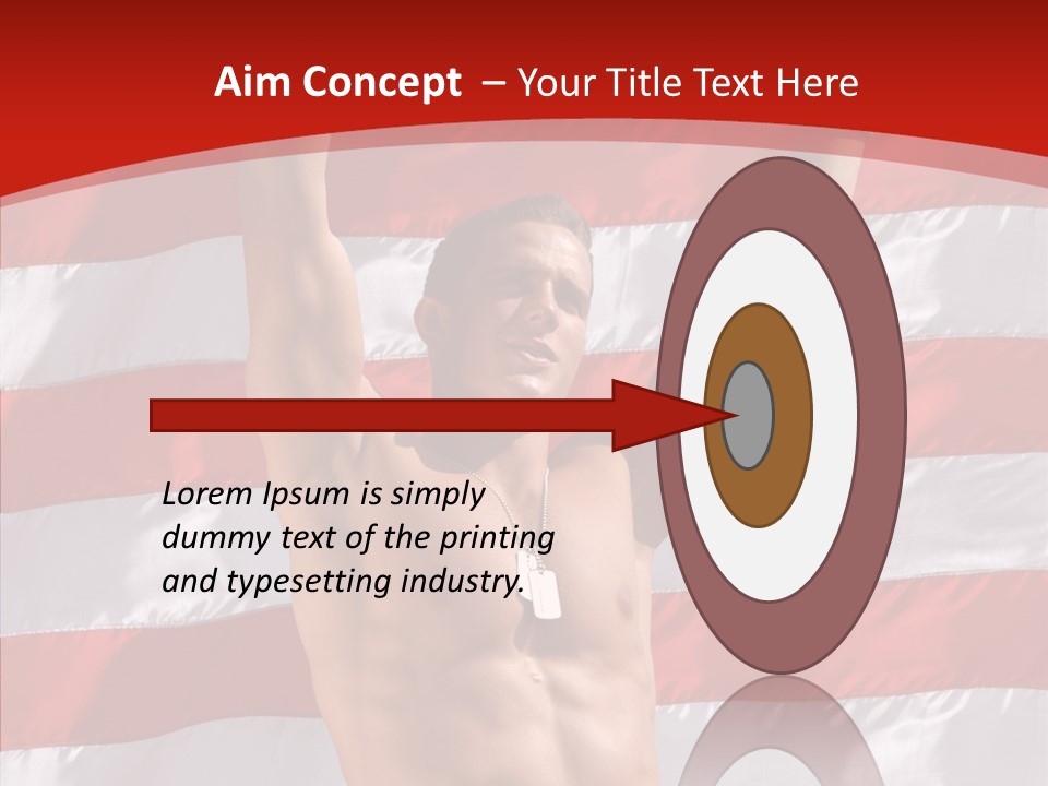 Sport Healthy Military PowerPoint Template