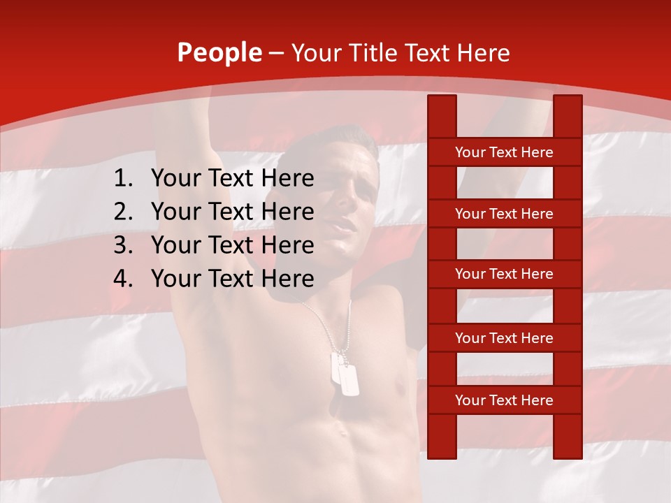 Sport Healthy Military PowerPoint Template