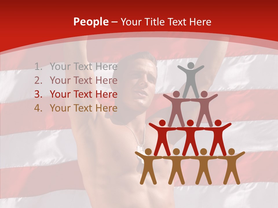 Sport Healthy Military PowerPoint Template