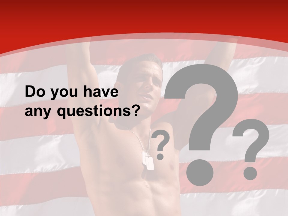 Sport Healthy Military PowerPoint Template