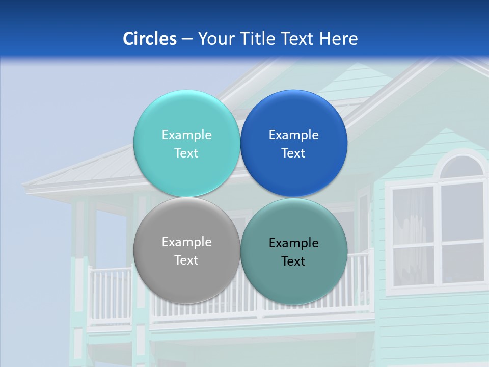 Patio Coastal Rent PowerPoint Template