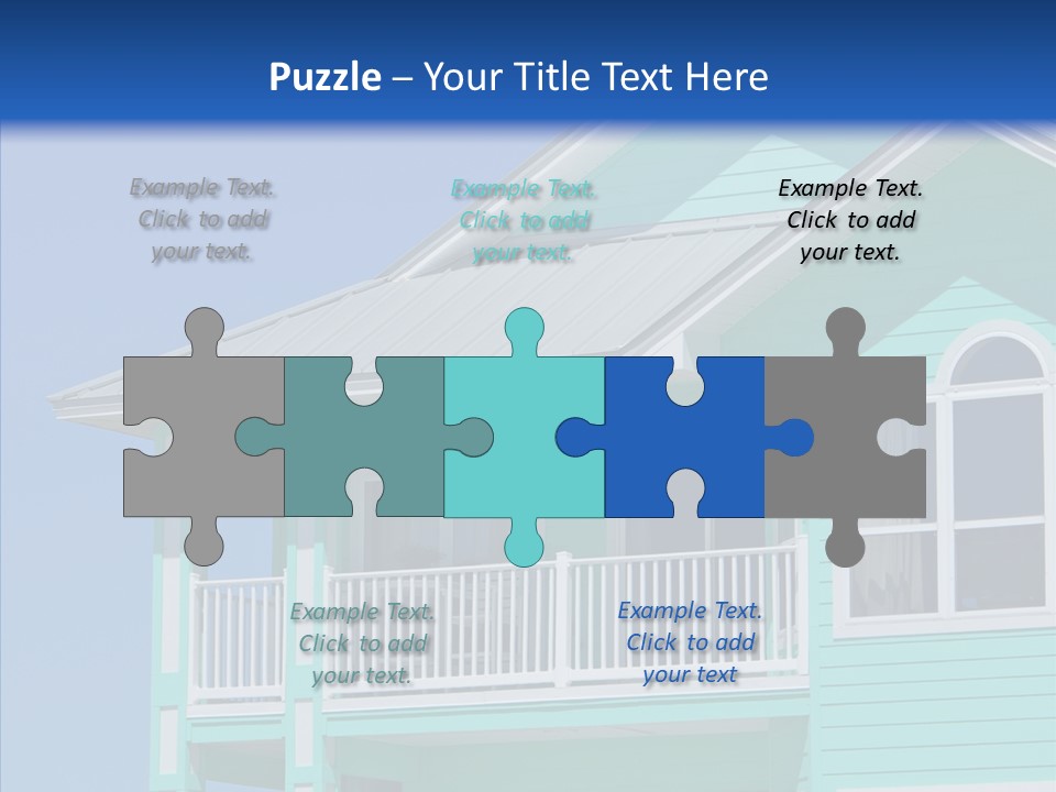 Patio Coastal Rent PowerPoint Template