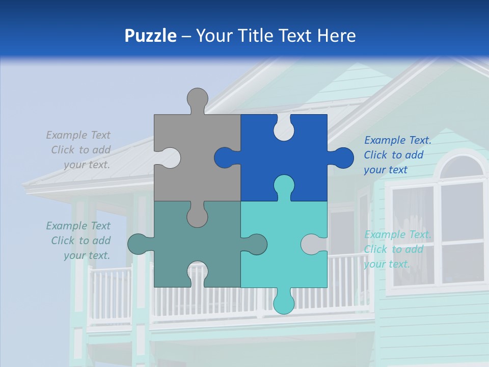 Patio Coastal Rent PowerPoint Template