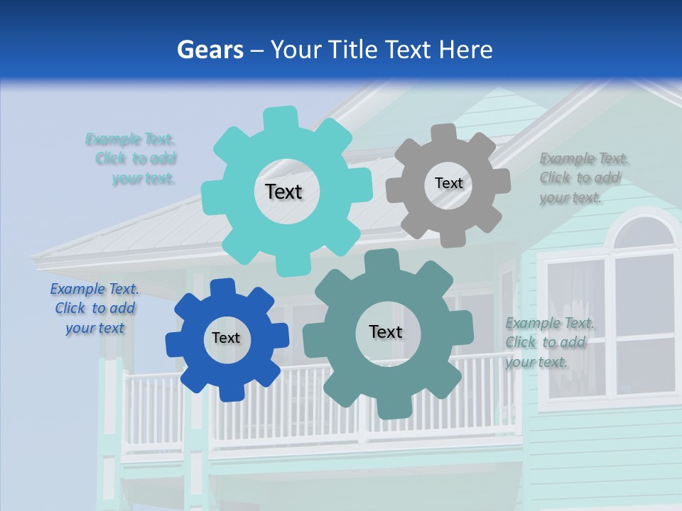 Patio Coastal Rent PowerPoint Template