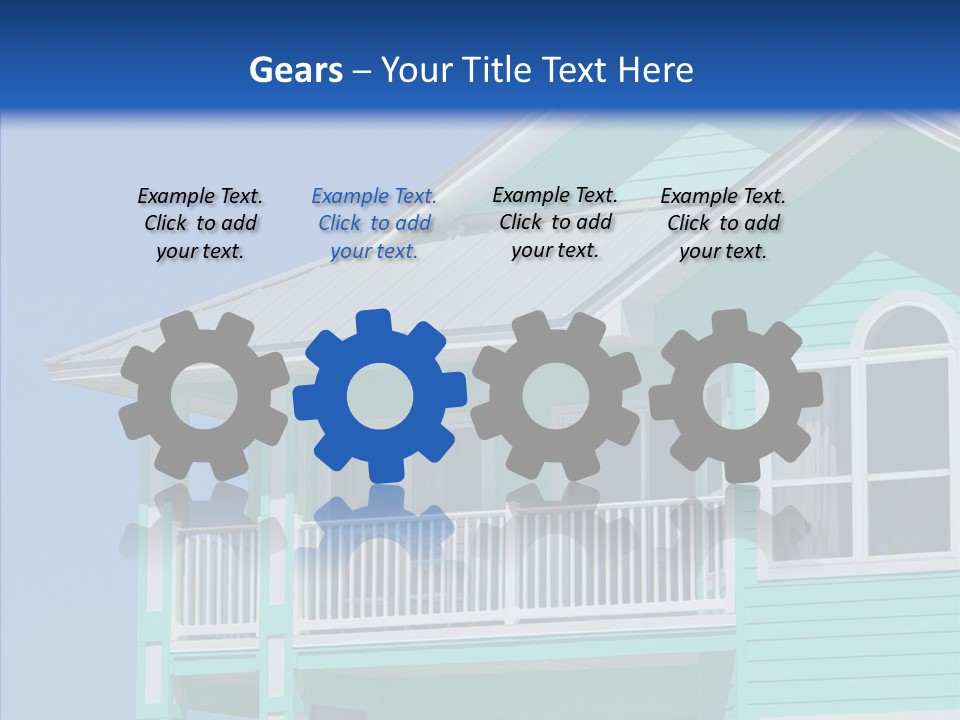 Patio Coastal Rent PowerPoint Template