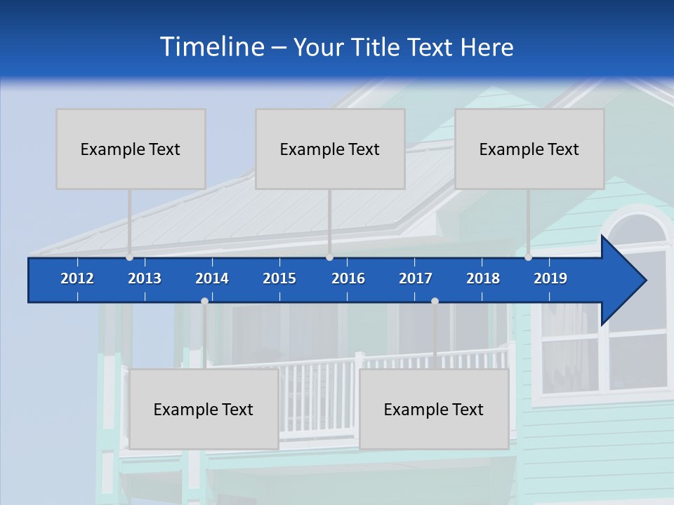 Patio Coastal Rent PowerPoint Template