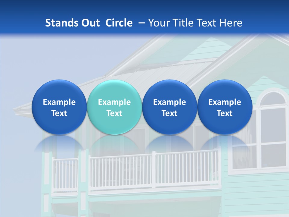 Patio Coastal Rent PowerPoint Template