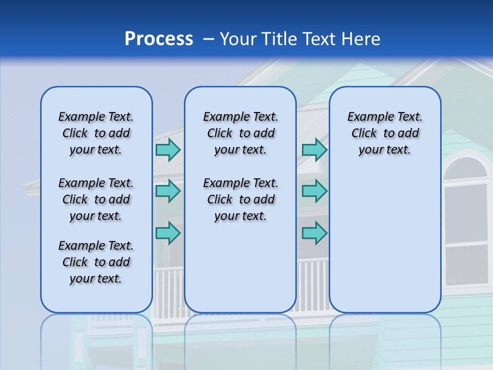 Patio Coastal Rent PowerPoint Template