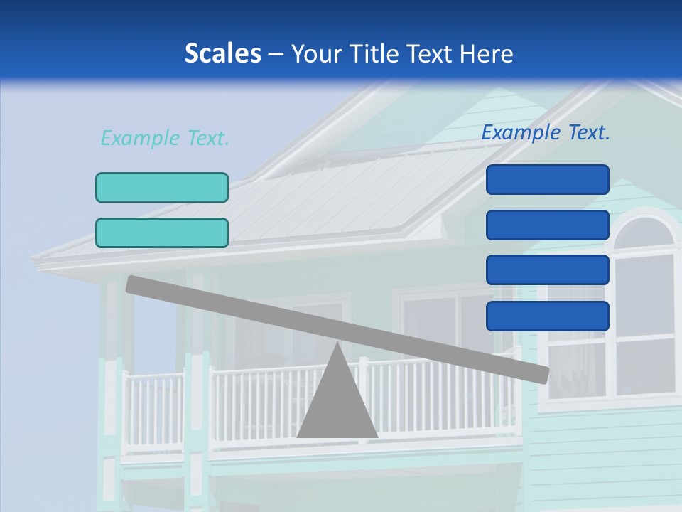 Patio Coastal Rent PowerPoint Template