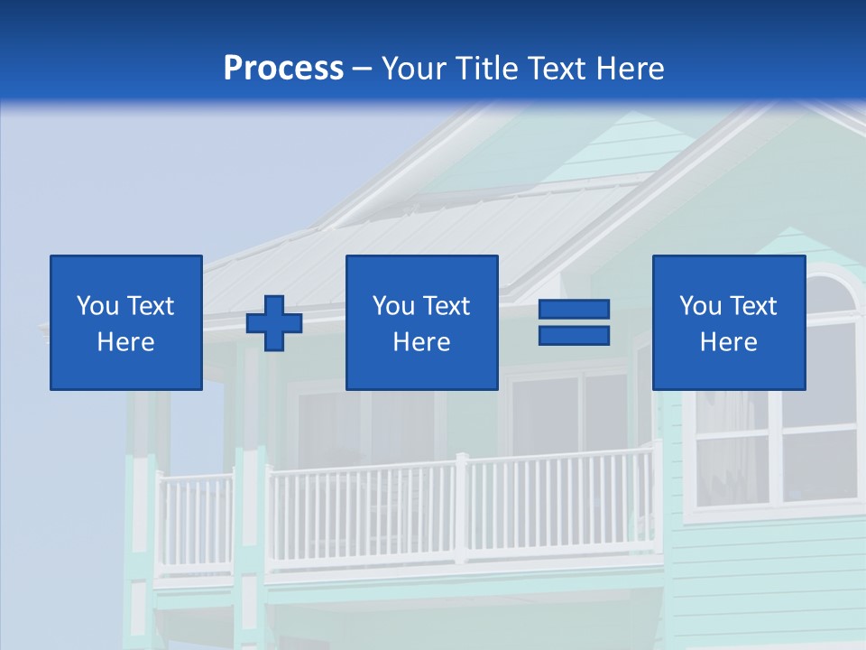 Patio Coastal Rent PowerPoint Template