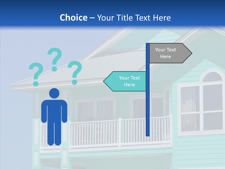 Patio Coastal Rent PowerPoint Template