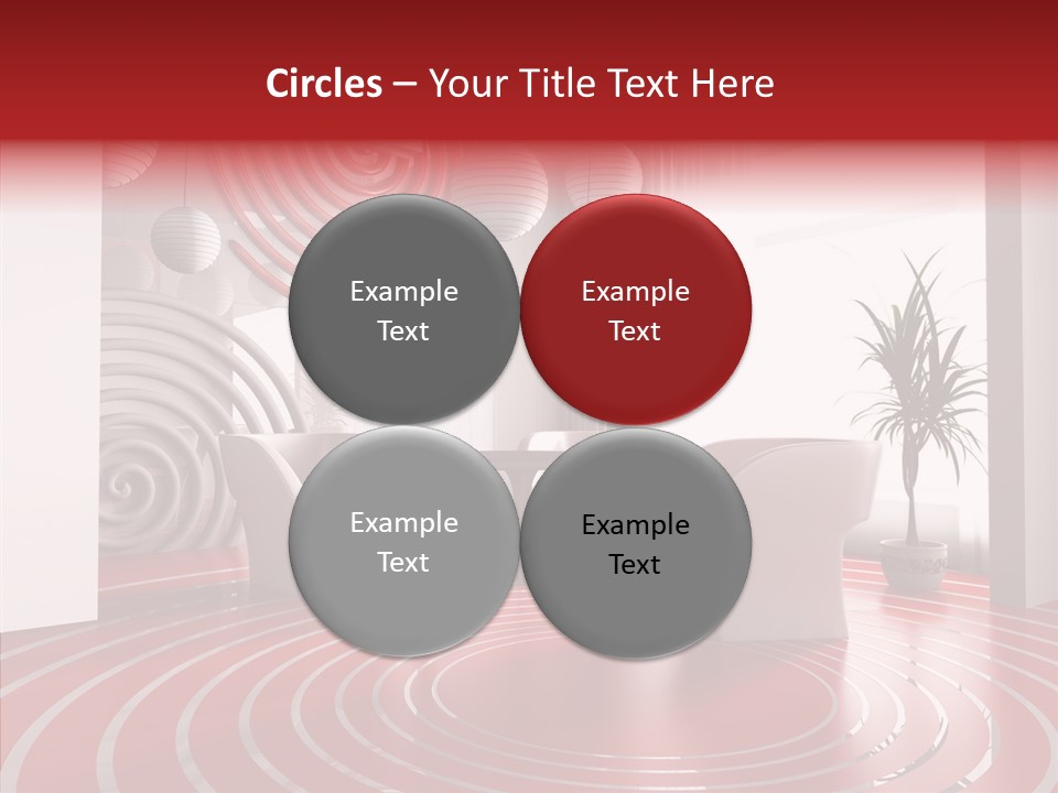 Diner Floor Industry PowerPoint Template