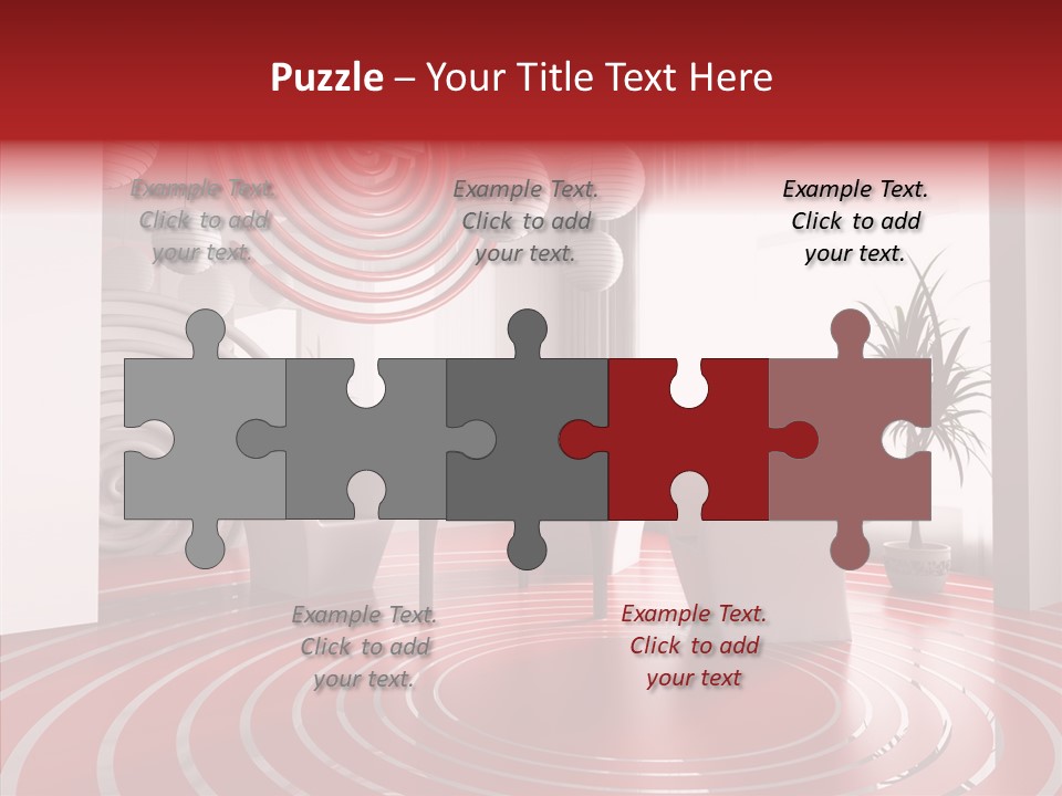 Diner Floor Industry PowerPoint Template