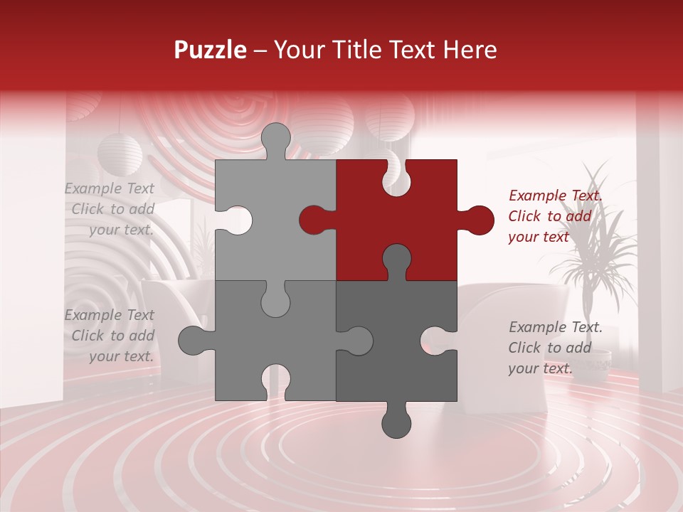 Diner Floor Industry PowerPoint Template