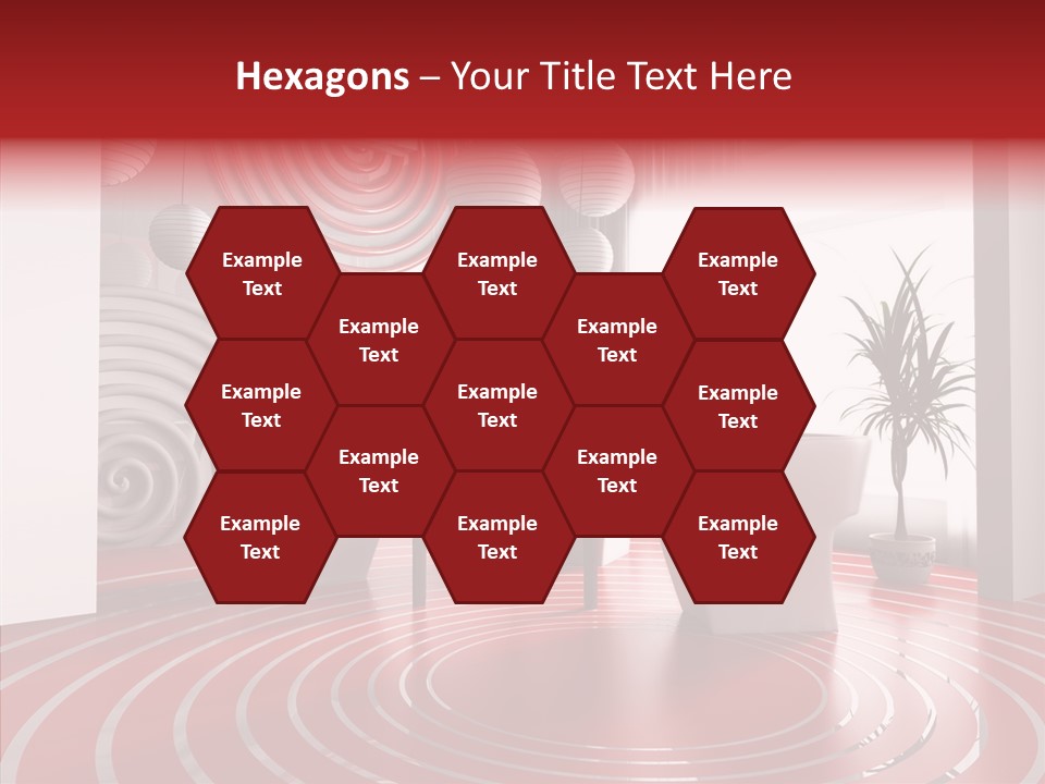 Diner Floor Industry PowerPoint Template