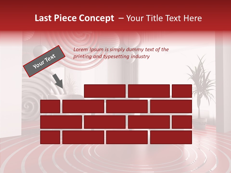 Diner Floor Industry PowerPoint Template