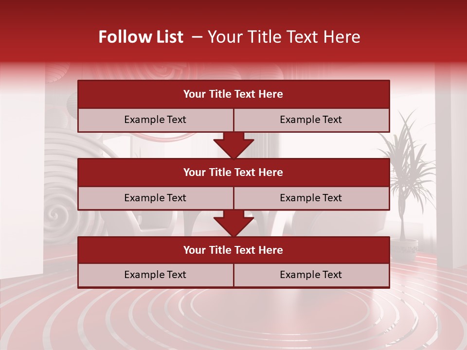 Diner Floor Industry PowerPoint Template