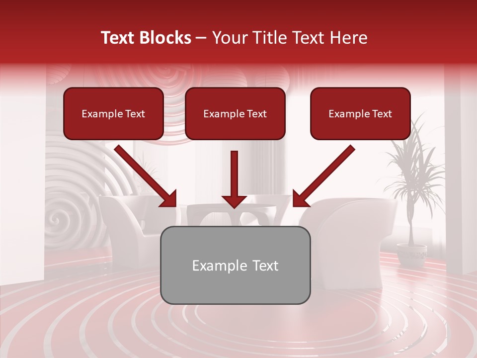 Diner Floor Industry PowerPoint Template
