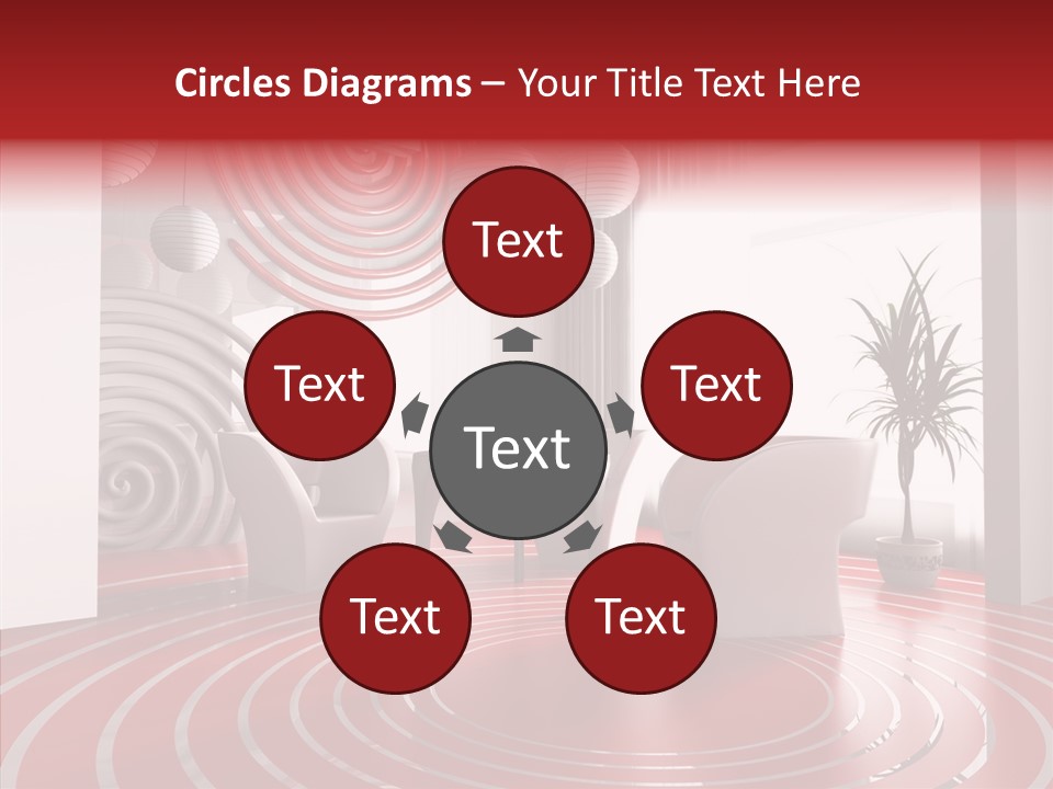 Diner Floor Industry PowerPoint Template