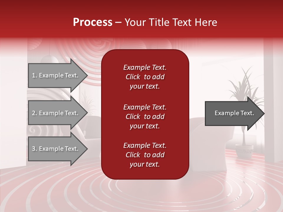 Diner Floor Industry PowerPoint Template