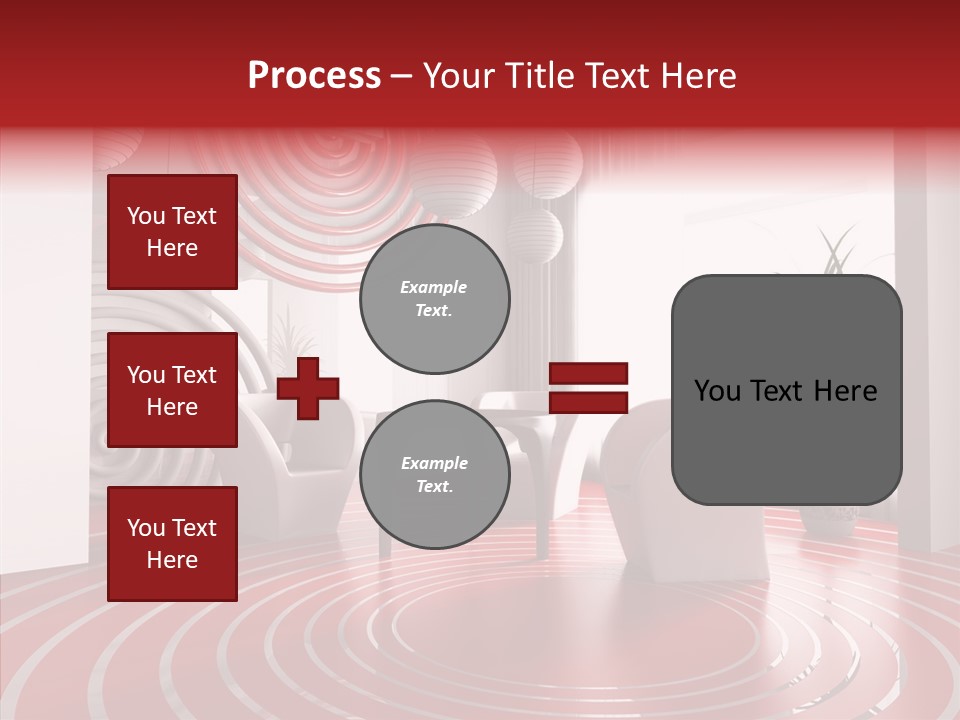 Diner Floor Industry PowerPoint Template