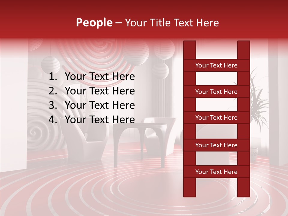 Diner Floor Industry PowerPoint Template