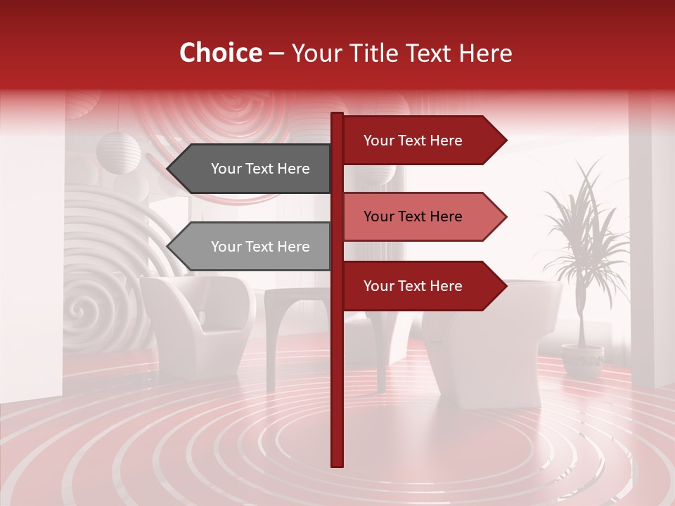 Diner Floor Industry PowerPoint Template