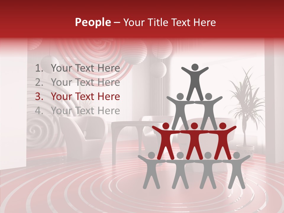 Diner Floor Industry PowerPoint Template