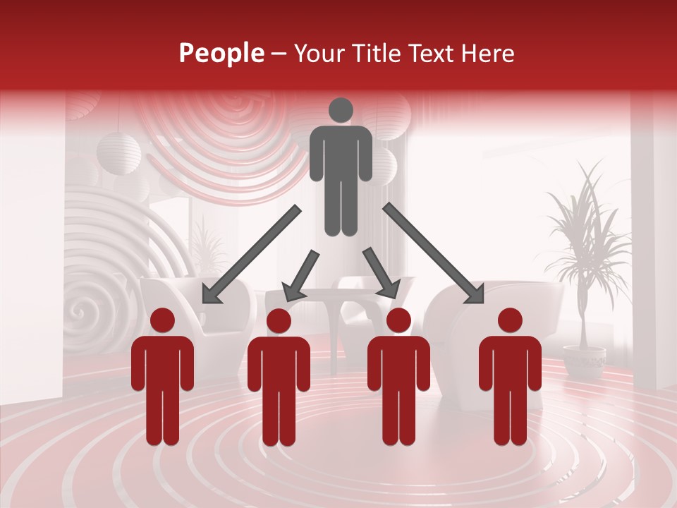 Diner Floor Industry PowerPoint Template