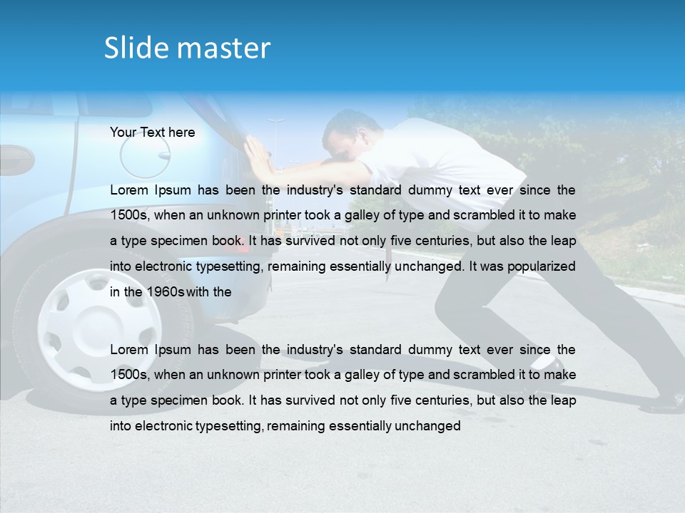 People Hand Hot PowerPoint Template