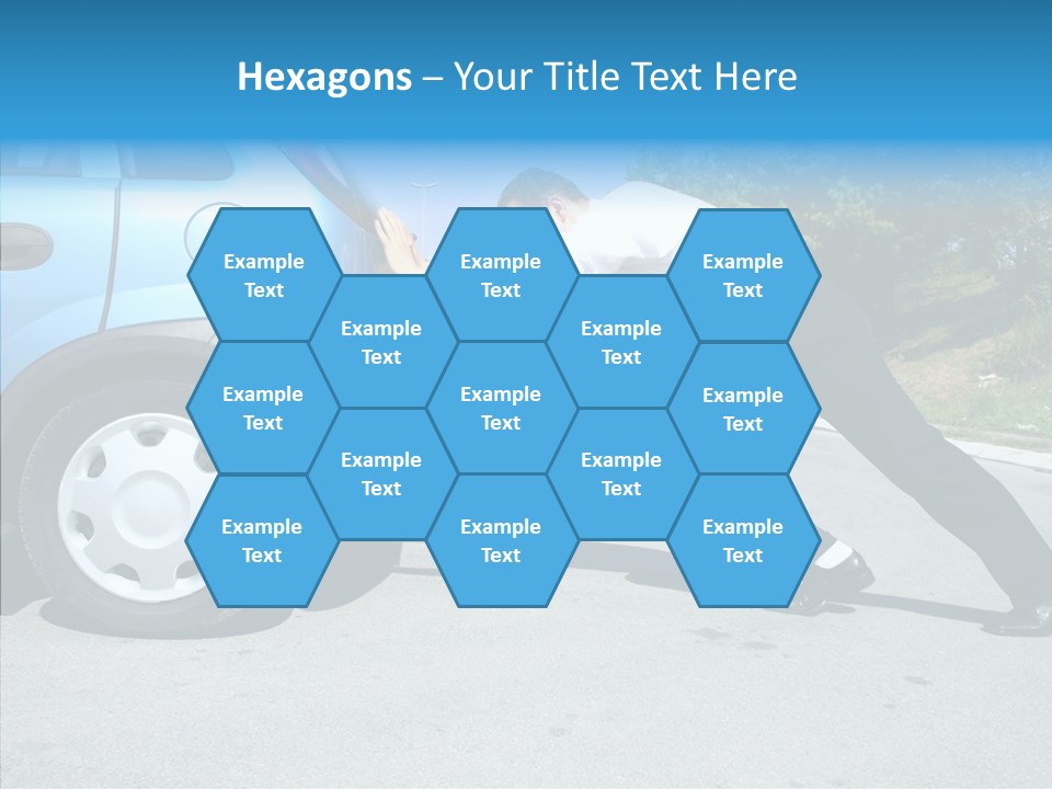 People Hand Hot PowerPoint Template