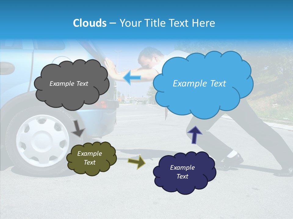 People Hand Hot PowerPoint Template