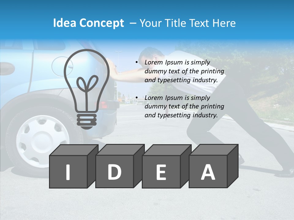 People Hand Hot PowerPoint Template