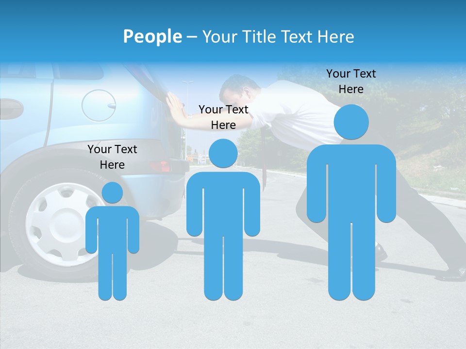 People Hand Hot PowerPoint Template