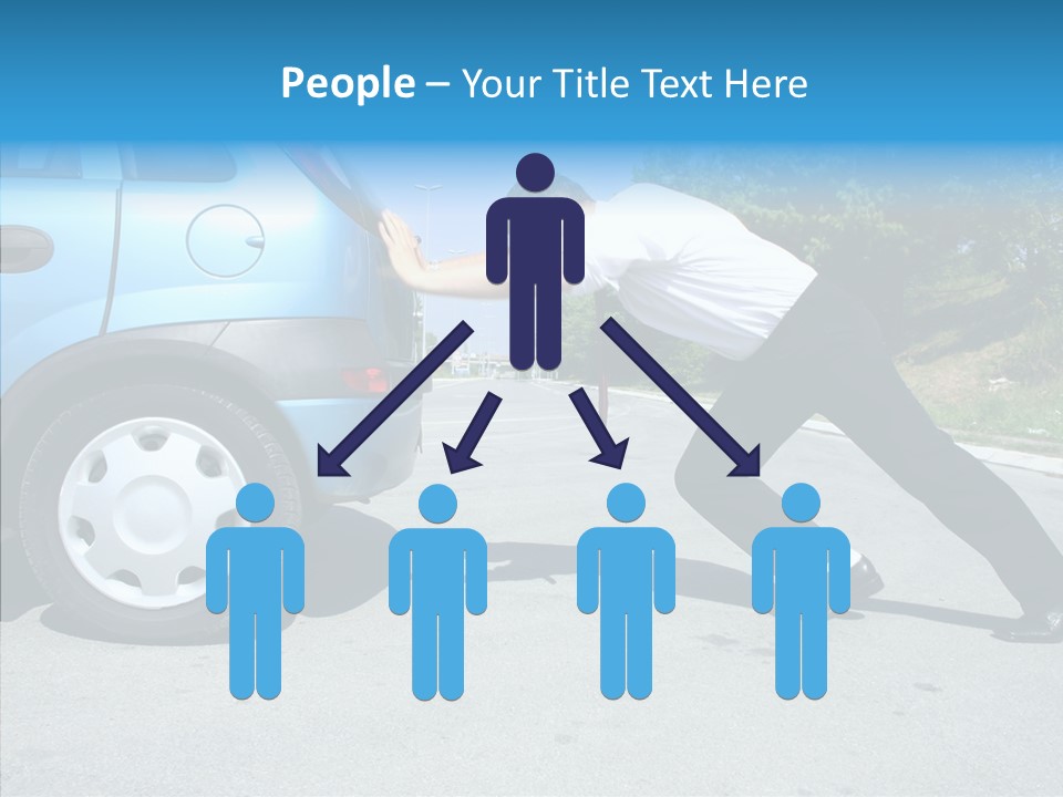 People Hand Hot PowerPoint Template