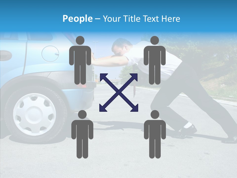 People Hand Hot PowerPoint Template