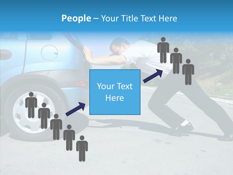 People Hand Hot PowerPoint Template