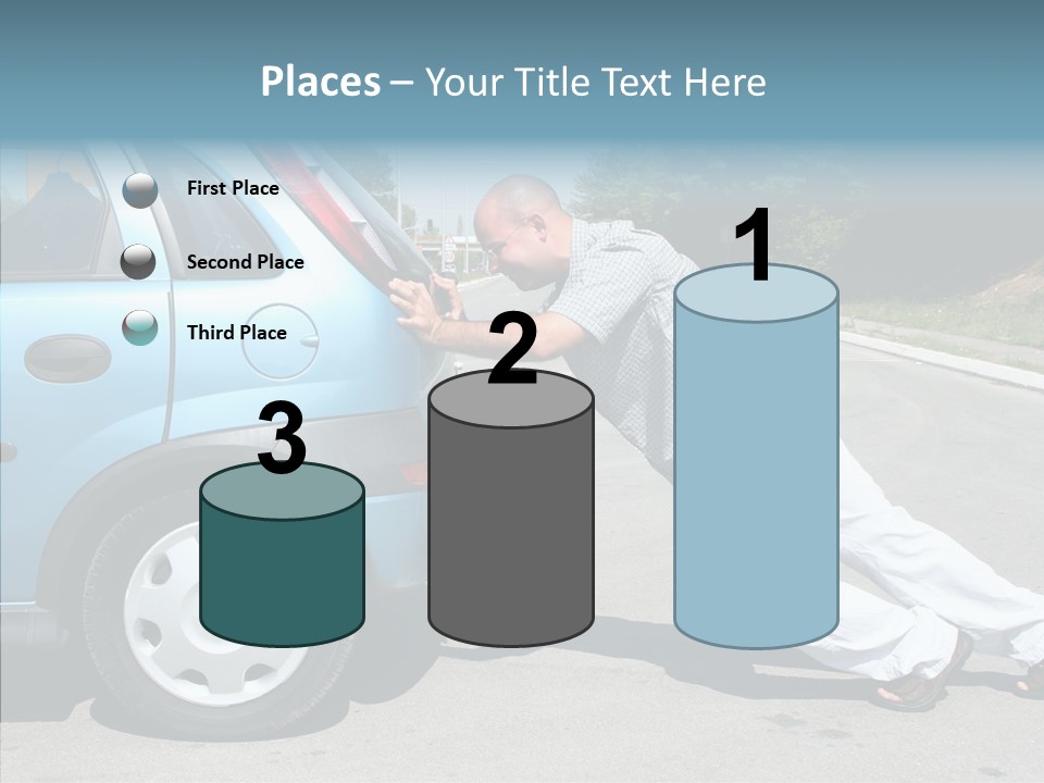 Gas Roadside  PowerPoint Template