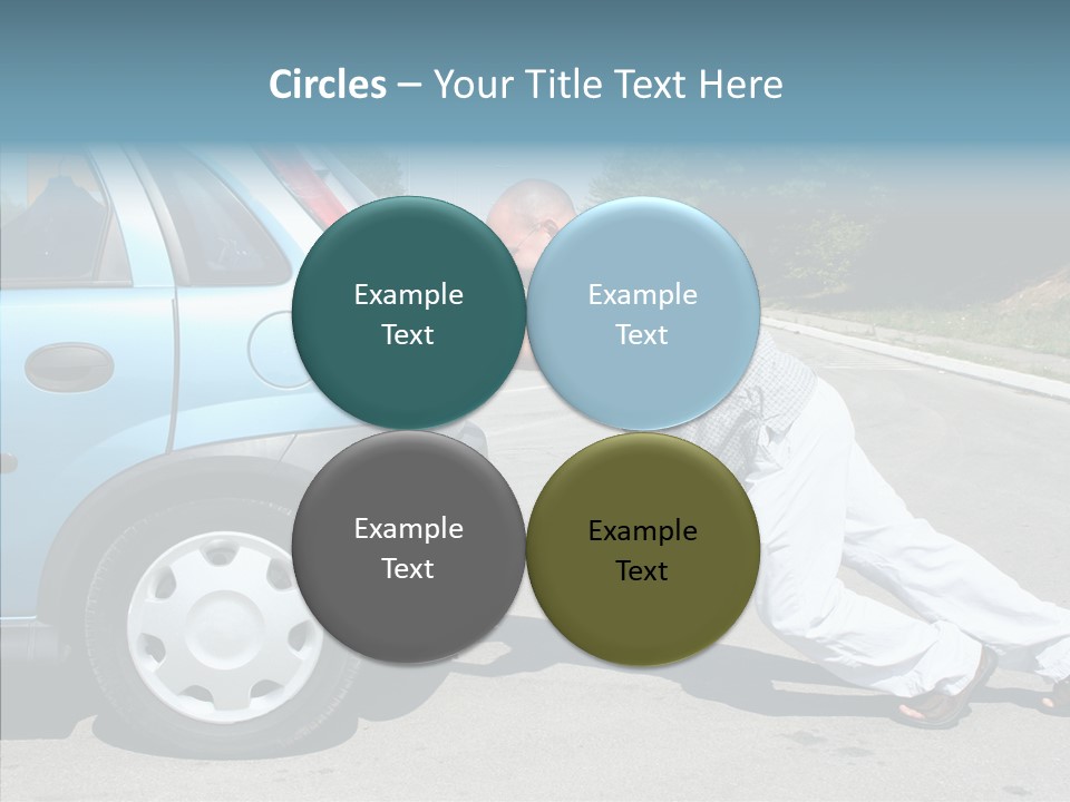 Gas Roadside  PowerPoint Template