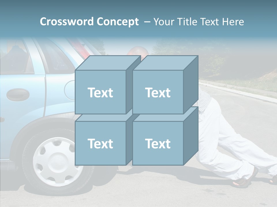 Gas Roadside  PowerPoint Template