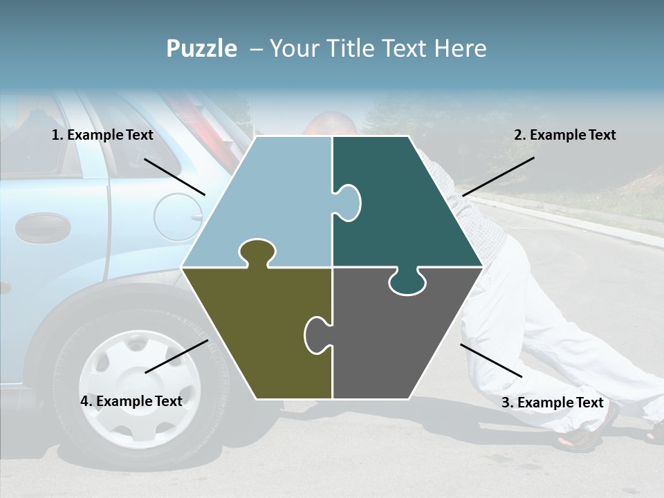 Gas Roadside  PowerPoint Template