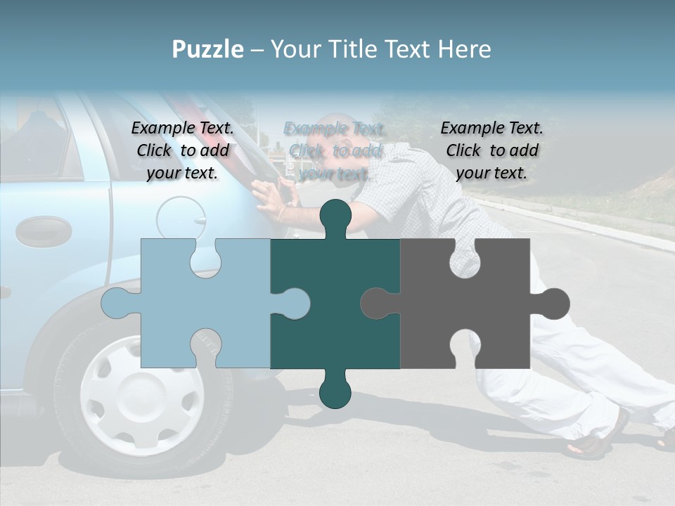 Gas Roadside  PowerPoint Template