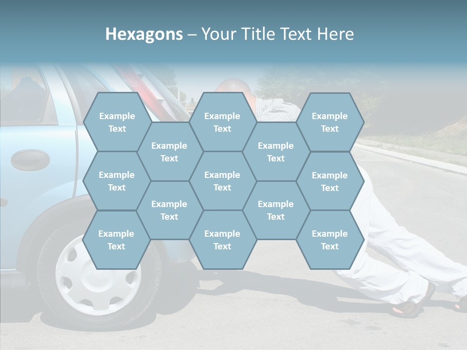 Gas Roadside  PowerPoint Template