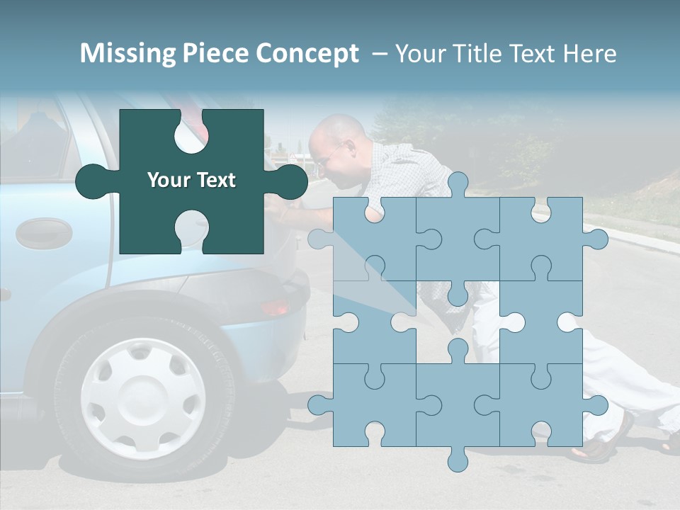 Gas Roadside  PowerPoint Template